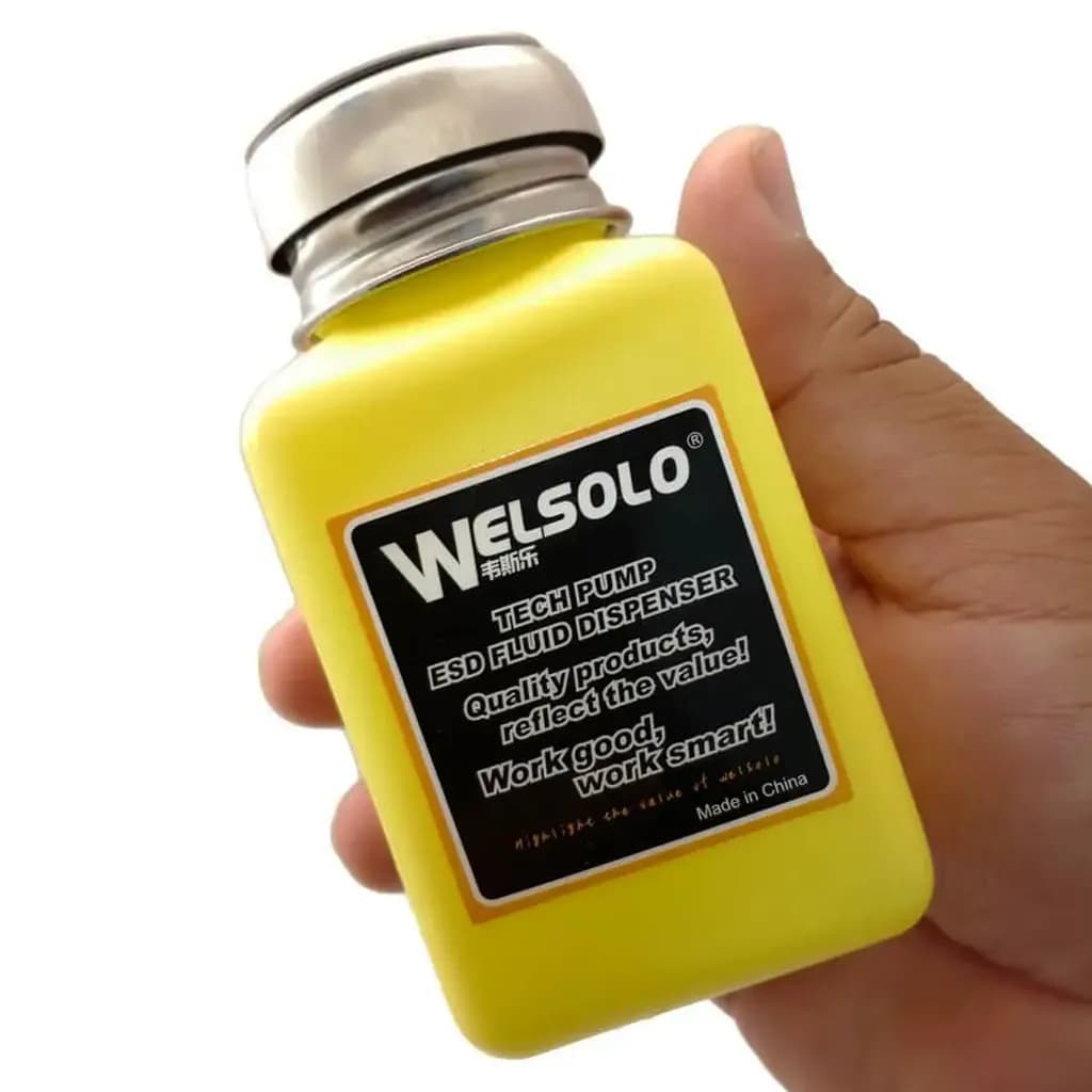 بطری تینر پمپی Welsolo حجم 200 میلی‌لیتر — تصویر ۴