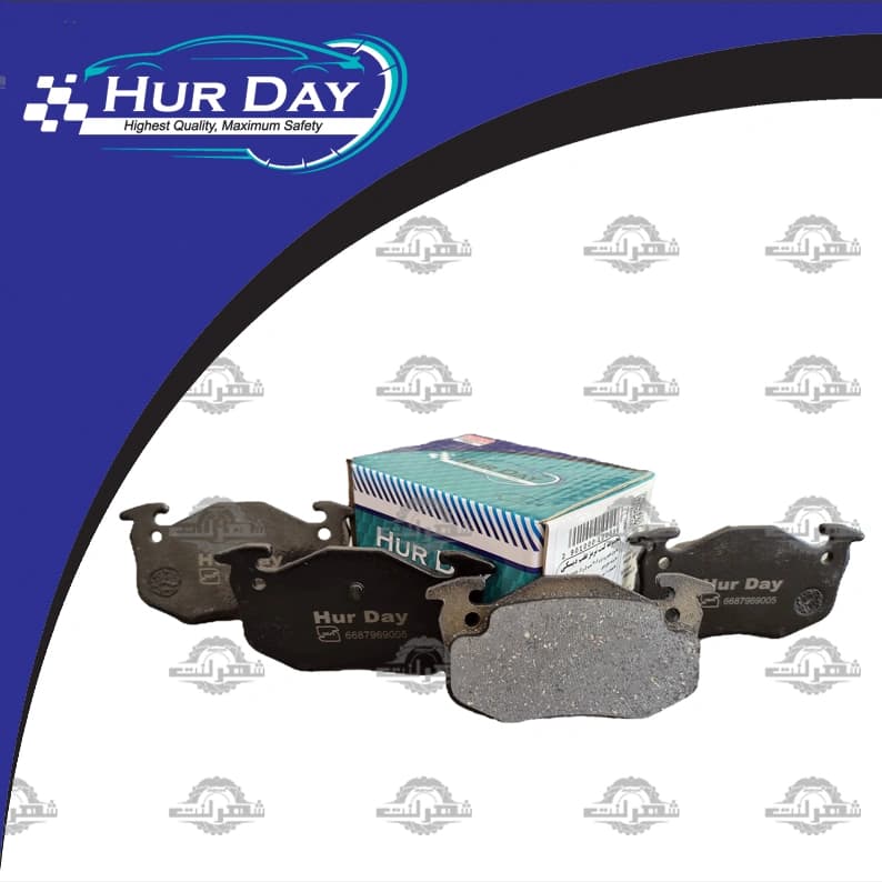 لنت ترمز عقب پژو 206 صندوقدار 1386-1392 هوردی (HurDay) — تصویر ۵