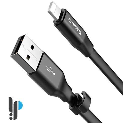 کابل USB به لایتنینگ باسئوس مدل Nimble طول 23 سانتی متر — تصویر ۲