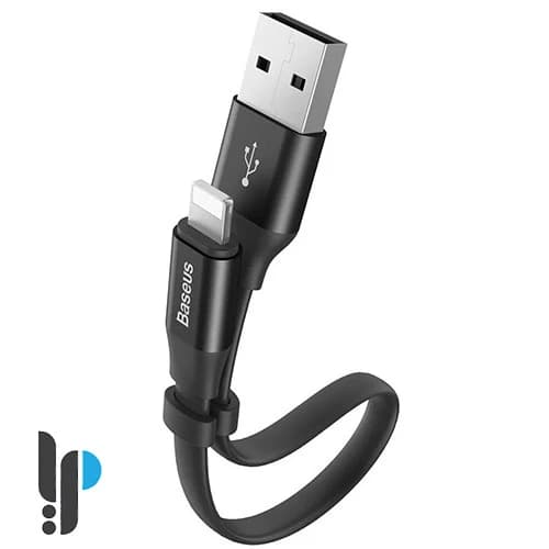 کابل USB به لایتنینگ باسئوس مدل Nimble طول 23 سانتی متر
