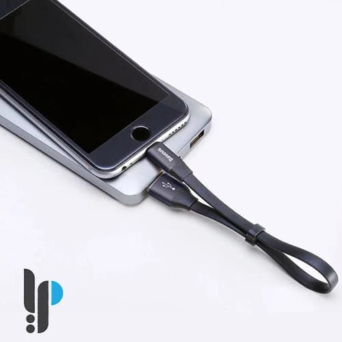 کابل USB به لایتنینگ باسئوس مدل Nimble طول 23 سانتی متر — تصویر ۴