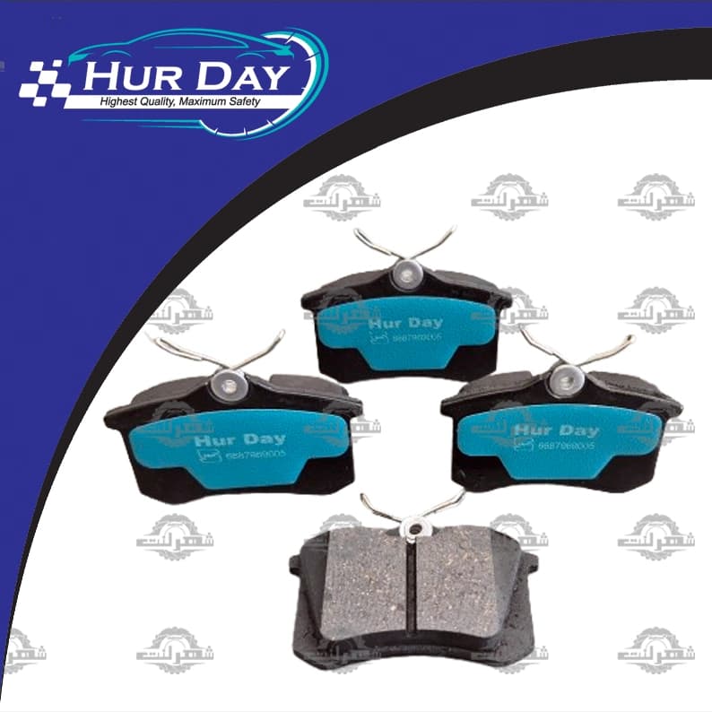 لنت ترمز عقب برلیانس H330 هوردی (HurDay) — تصویر ۳