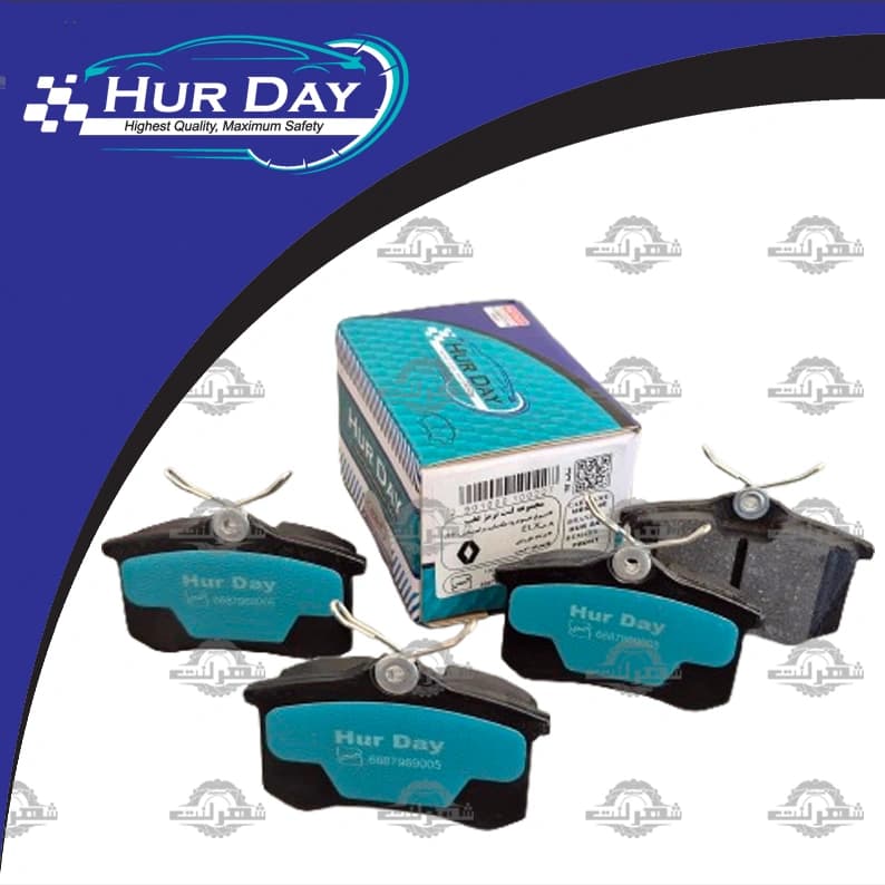 لنت ترمز عقب برلیانس H330 هوردی (HurDay) — تصویر ۵