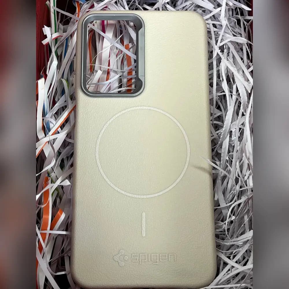 گارد چرمی مگسیف spigen برای سامسونگsamsung A26 — تصویر ۴