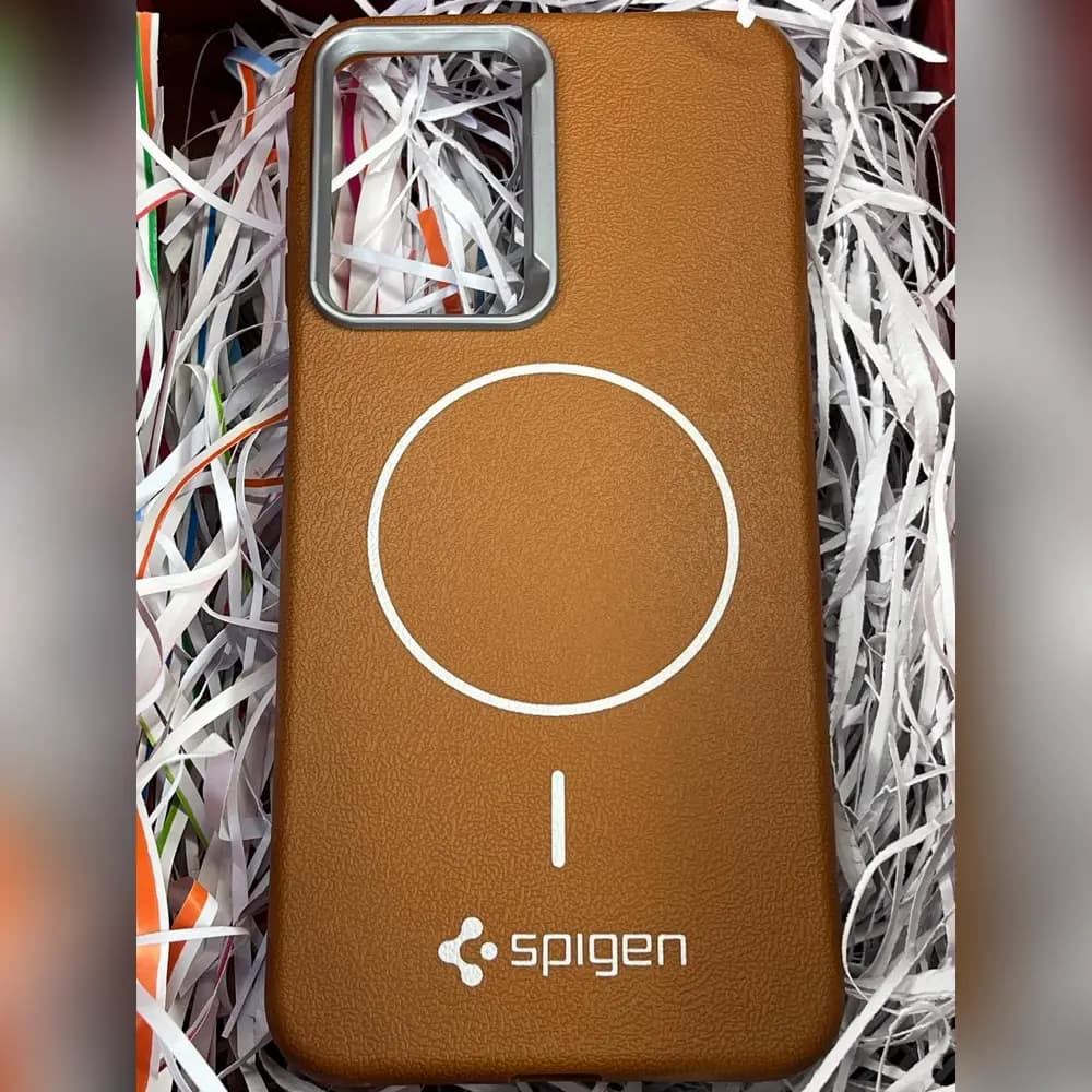 گارد چرمی مگسیف spigen برای سامسونگsamsung A26 — تصویر ۶