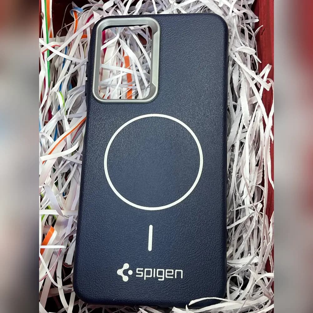 گارد چرمی مگسیف spigen برای سامسونگsamsung A26 — تصویر ۵