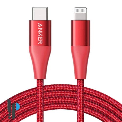 کابل تبدیل USB-C به لایتنینگ انکر مدل Anker A8653 طول 1.8 متر