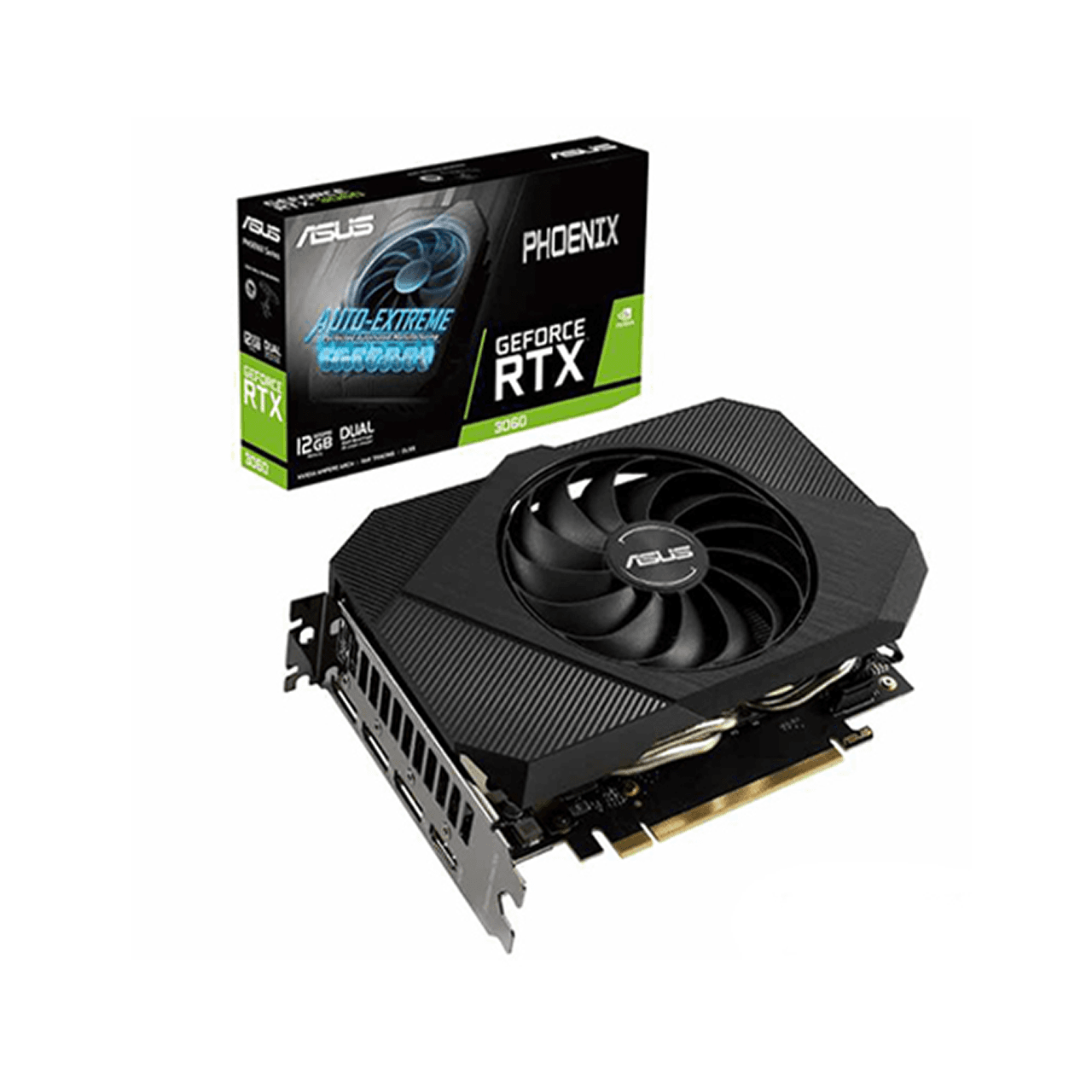 کارت گرافیک ایسوس گیمینگ مدل GeForce RTX 3060 PHOENIX