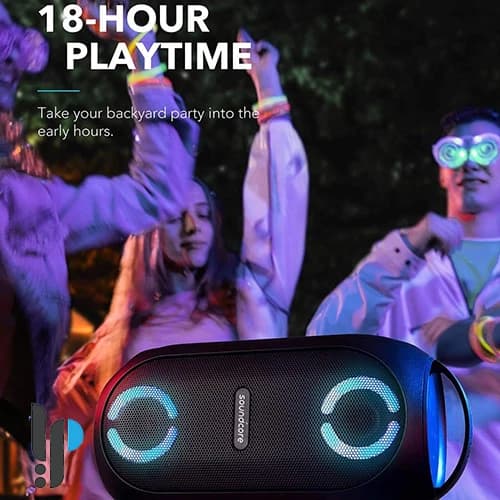 اسپیکر بلوتوثی 80 وات انکر مدل Rave PartyCast A3390 — تصویر ۶