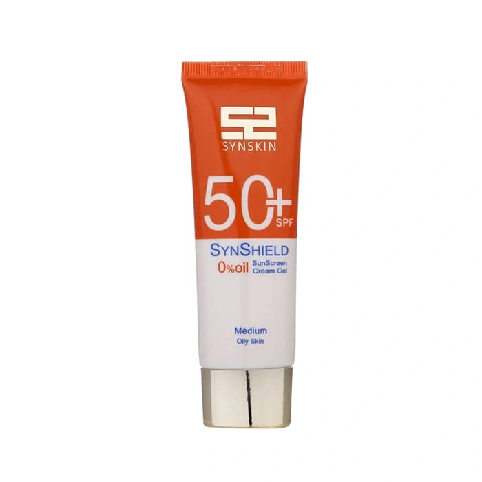 کرم ژل ضد آفتاب ساین شیلد رنگ مدیوم مخصوص پوست چرب SPF50