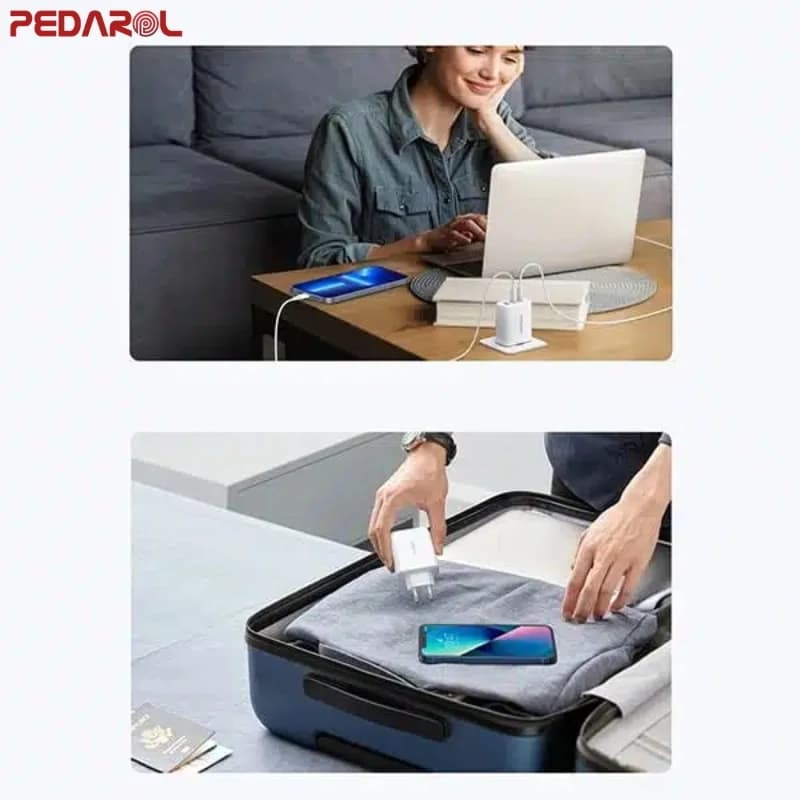 شارژر دیواری یوگرین مدل CD275 کد 90496 توان 65 وات — تصویر ۳