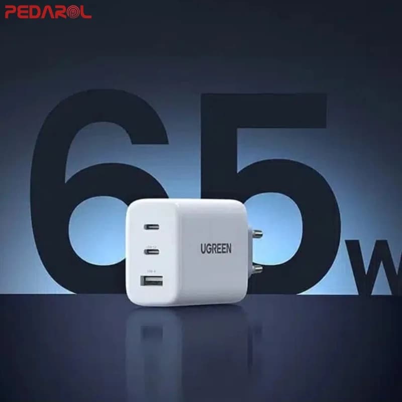 شارژر دیواری یوگرین مدل CD275 کد 90496 توان 65 وات — تصویر ۲