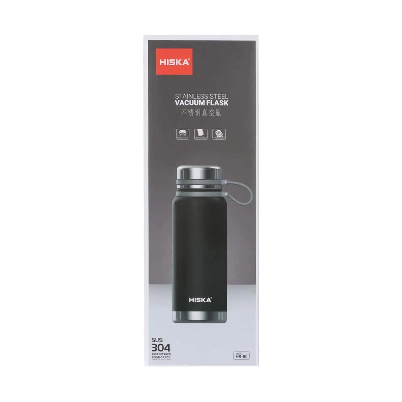 فلاسک هیسکا مدل HR-80 – مشکی — تصویر ۵