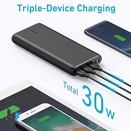 پاوربانک انکر مدل Anker A1277 ظرفیت 26800 میلی آمپر ساعت — تصویر ۷