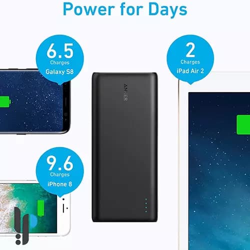 پاوربانک انکر مدل Anker A1277 ظرفیت 26800 میلی آمپر ساعت — تصویر ۴
