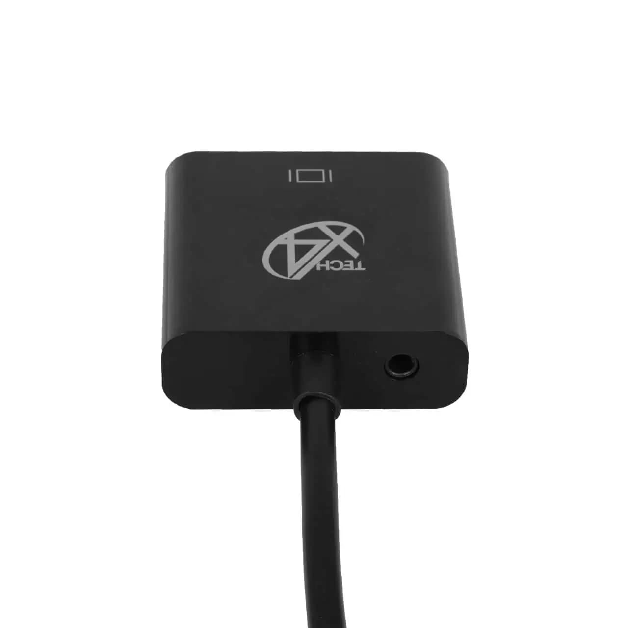 کابل تبدیل HDMI به VGA همراه با کابل صدا – مشکی — تصویر ۳