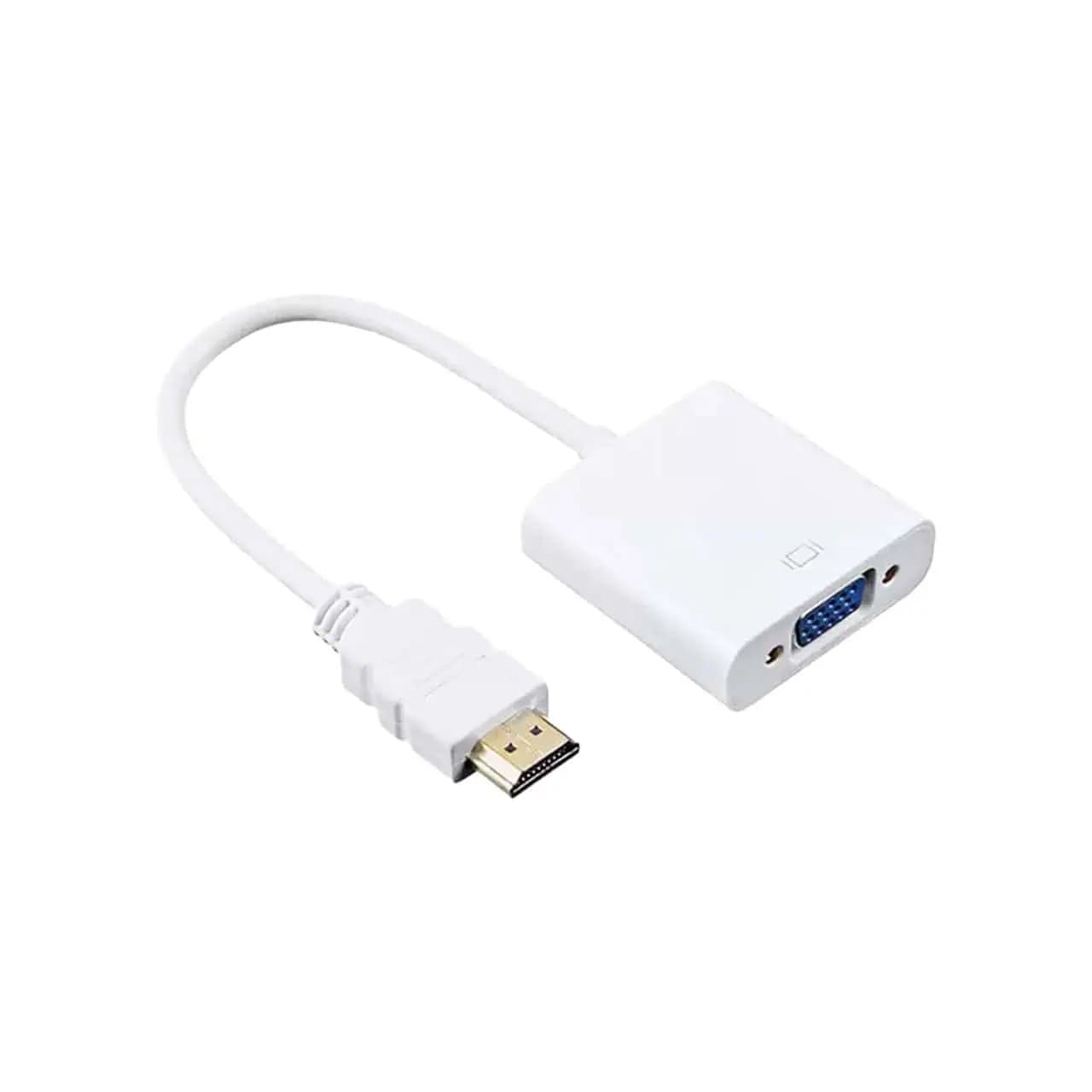 کابل تبدیل HDMI به VGA همراه با کابل صدا