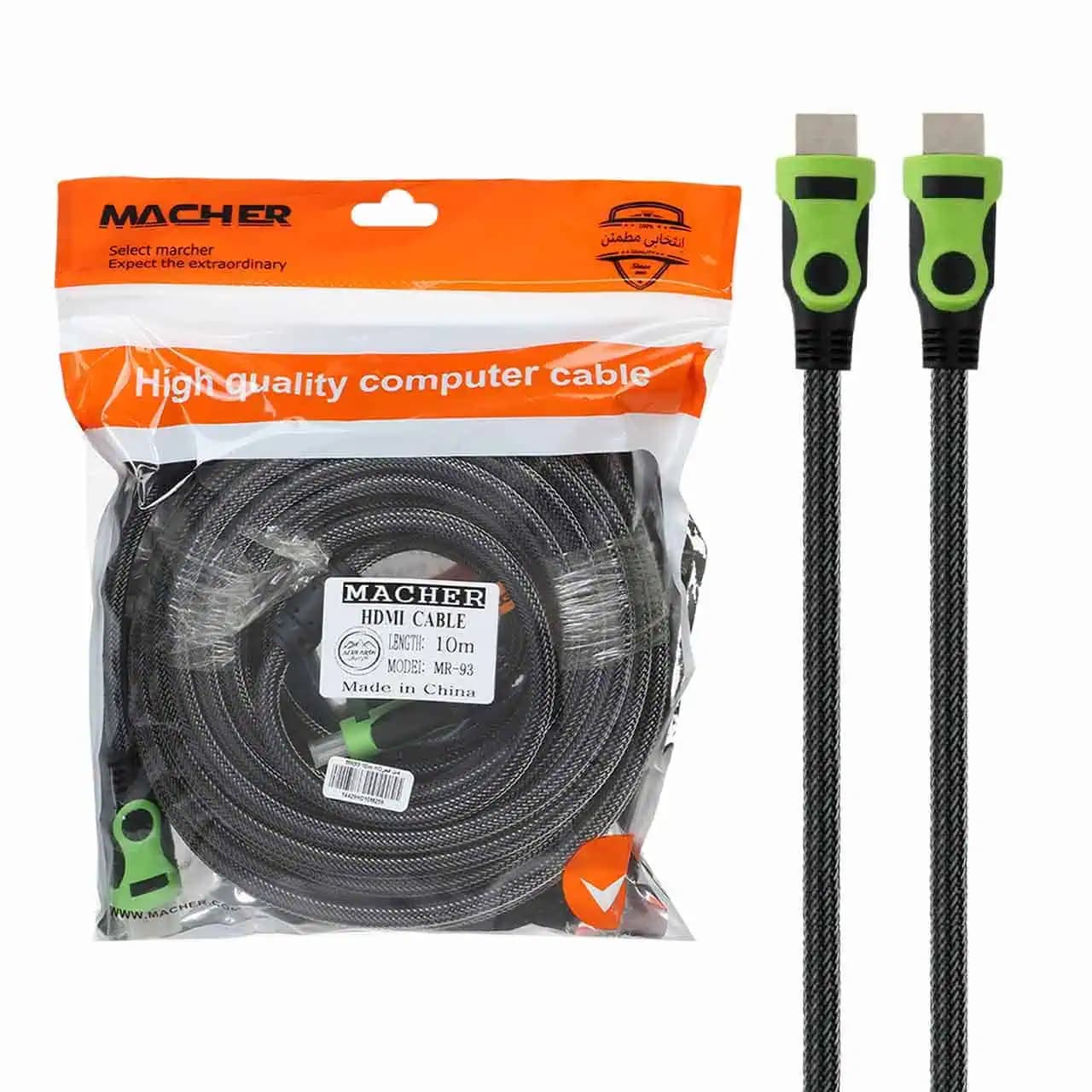 کابل HDMI مچر طول 10 متر مدل RYL – MR-93