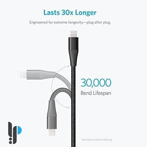 کابل تبدیل USB به لایتنینگ انکر مدل Anker A8452 طول 0.9 متر — تصویر ۲
