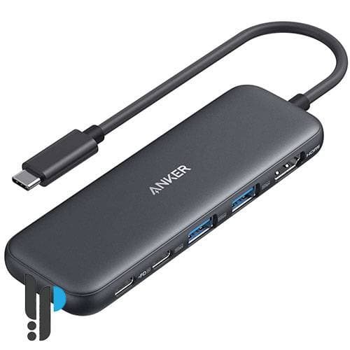 هاب 5 پورت USB-C انکر مدل Anker A8355