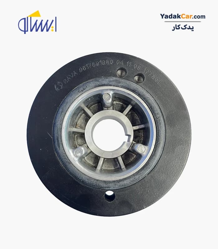پولی سر میل لنگ پژو 405 موتور XU7-XU7P ایساکو 0390200599 — تصویر ۲