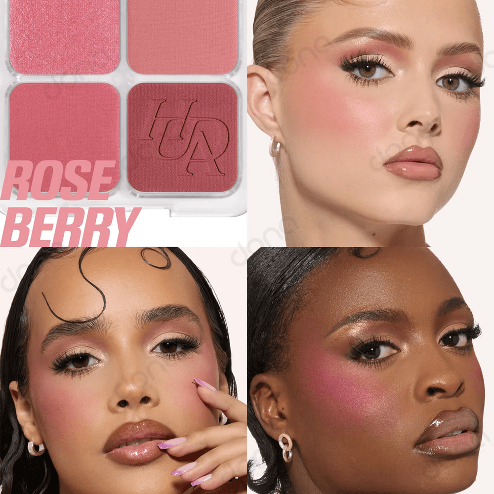 پالت رژگونه Rose Berry هدی بیوتی — تصویر ۳