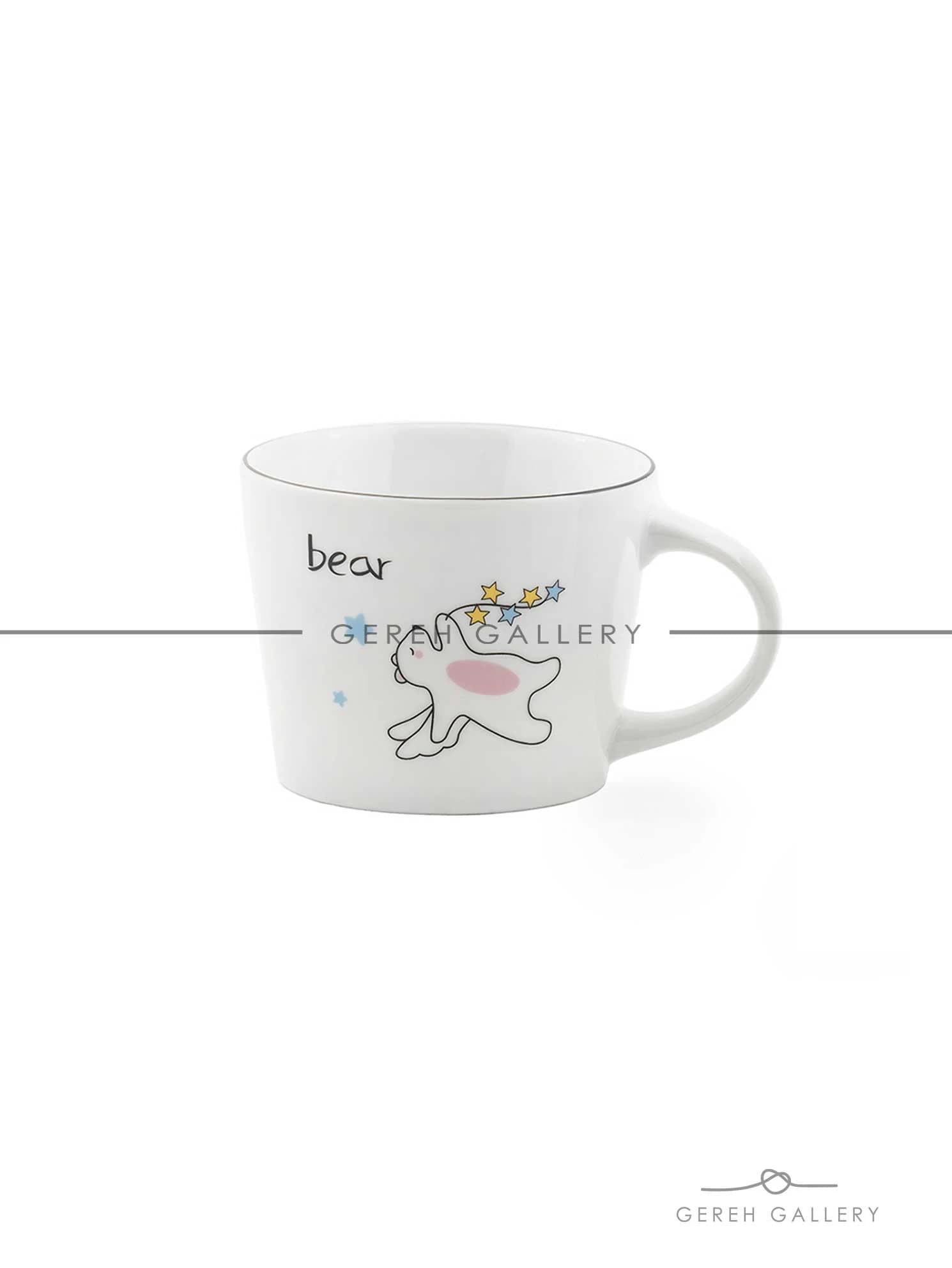 ماگ فانتزی طرح Bear
