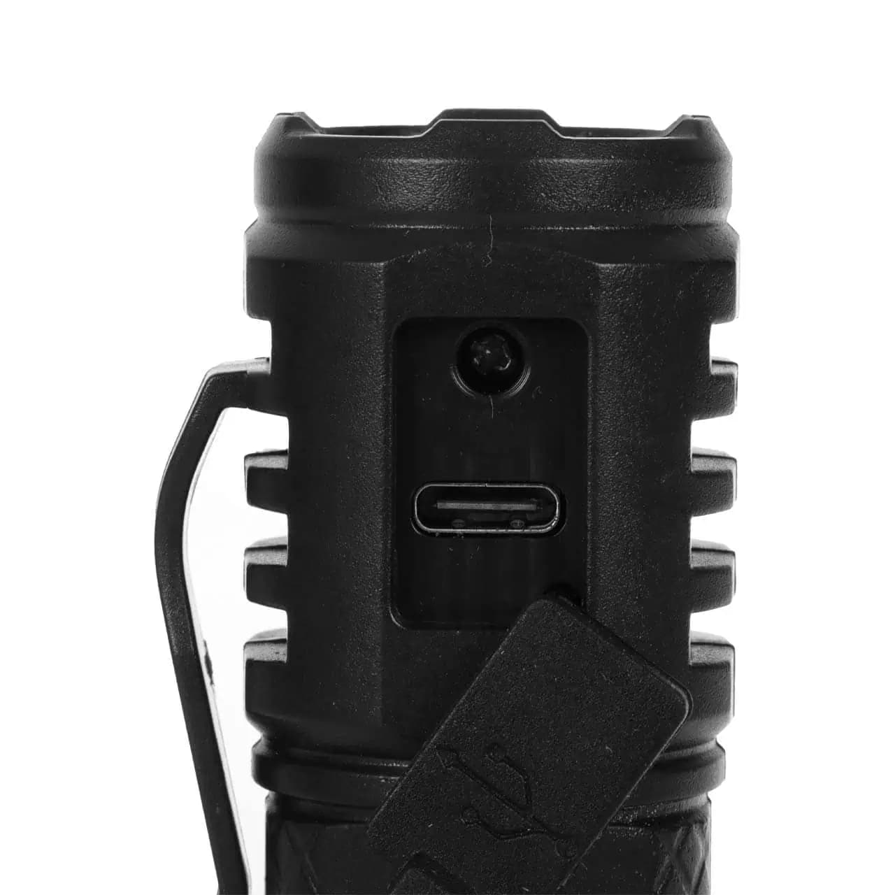 چراغ قوه شارژی مدل F-06 – مشکی — تصویر ۴