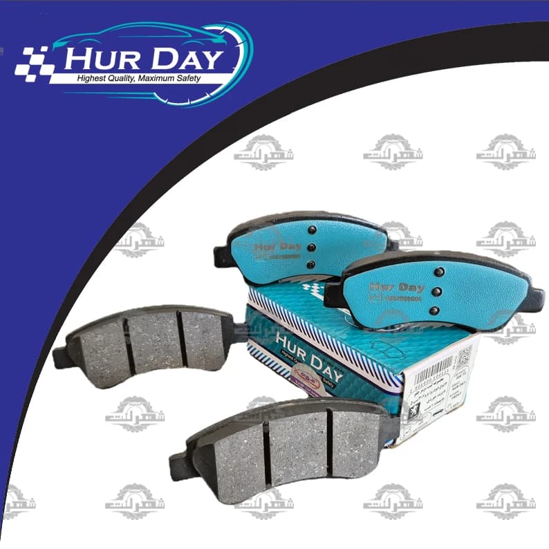 لنت ترمز جلو پژو 206 صندوقدار 1386-1392 هوردی (HurDay)