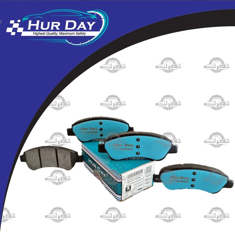 لنت ترمز جلو پژو 207 مدل 1389-1392 هوردی (HurDay)