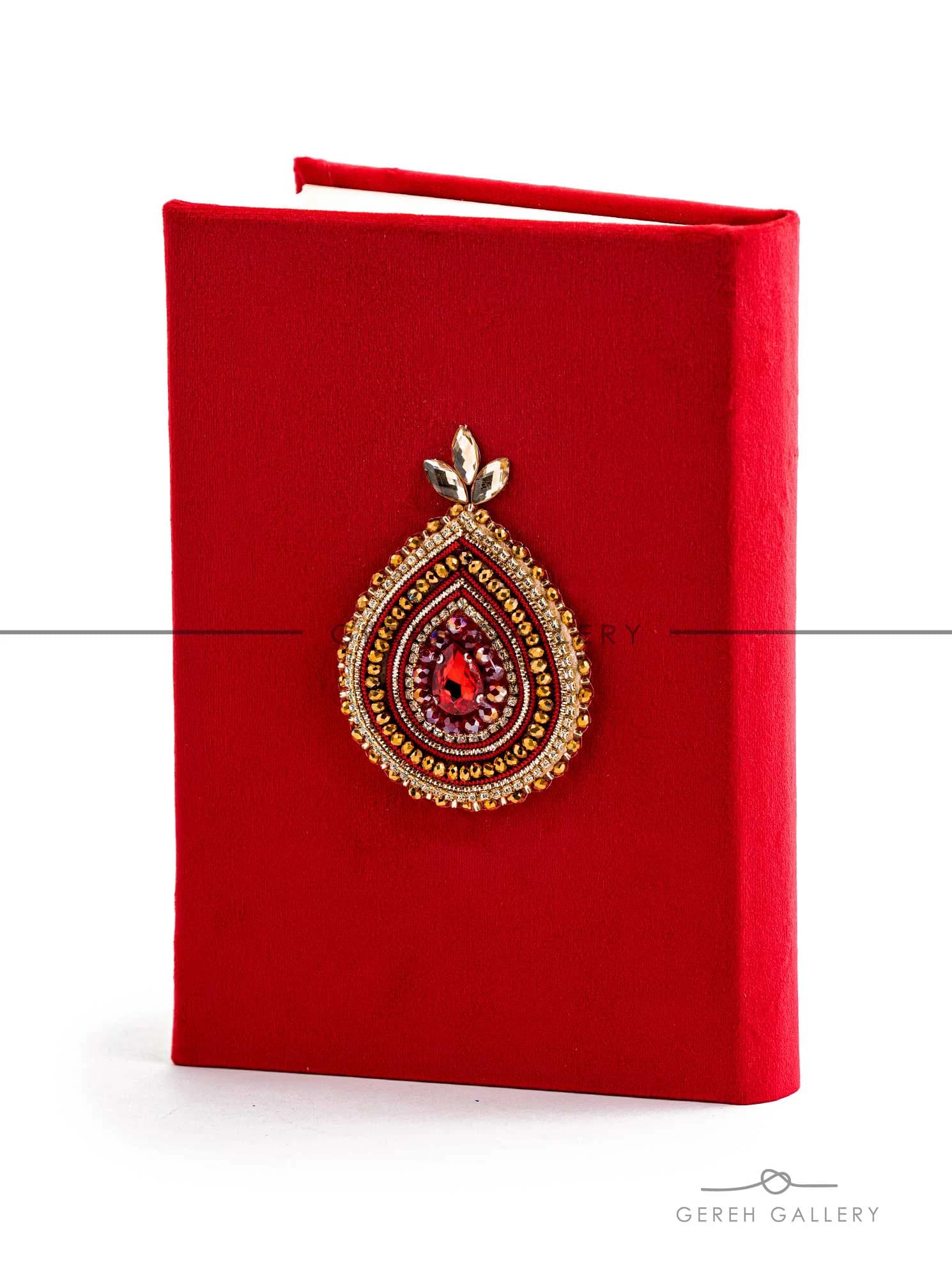 کتاب دیوان حافظ نفیس طرح تک اشک قطع وزیری