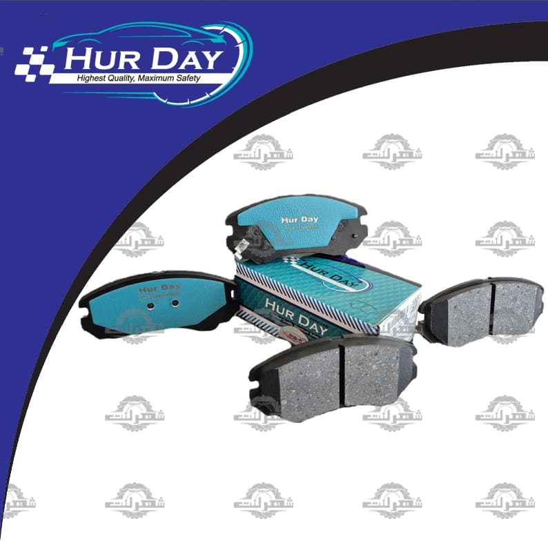 لنت ترمز جلو هیوندا کوپه 2007-2009 FX هوردی (HurDay)