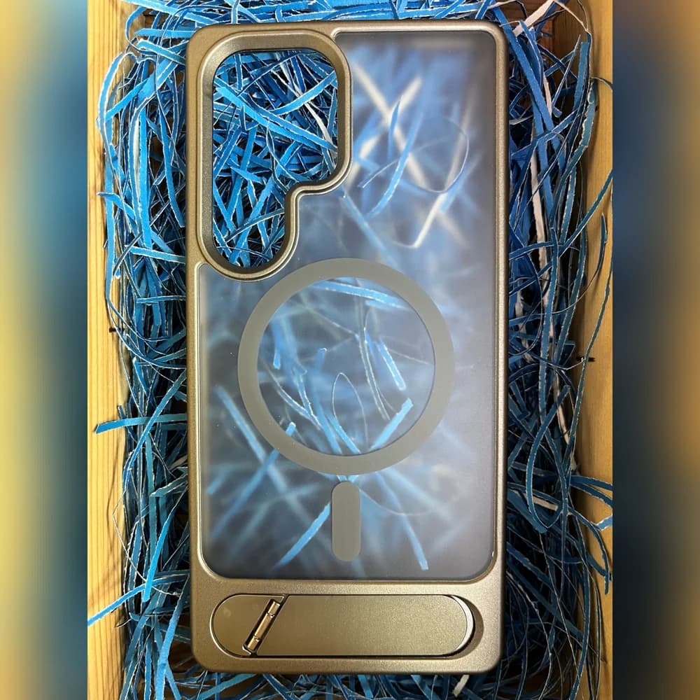 گارد پشت مات مگ سیف هولدار دار پایین برای سامسونگ S25 ultra