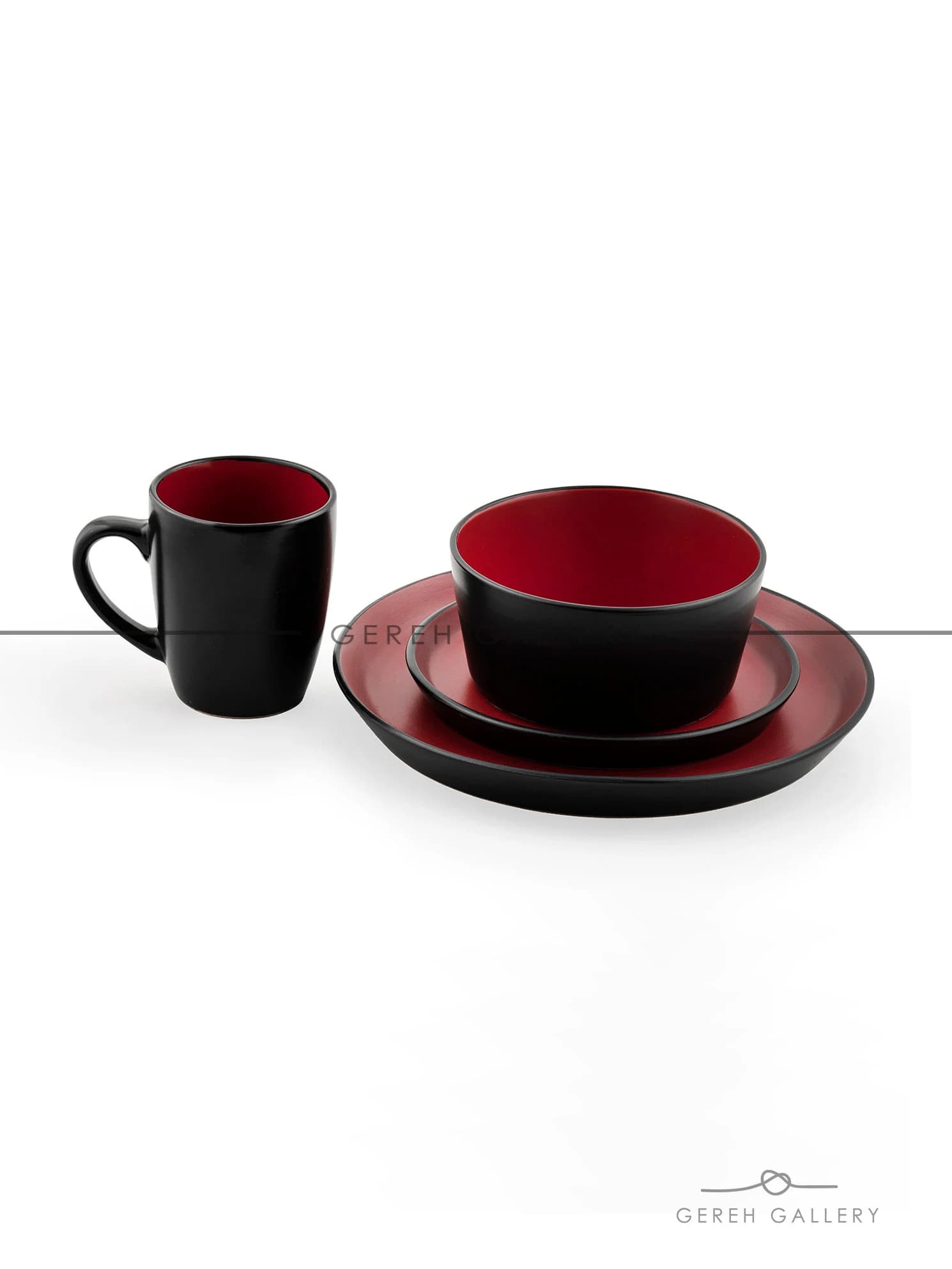 سرویس غذاخوری Black & Red ( 4 نفره )