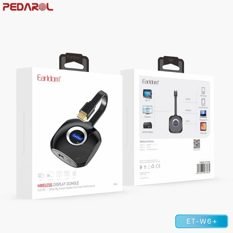 دانگل HDMI ارلدام مدل +ET-W6 کیفیت 4K — تصویر ۷