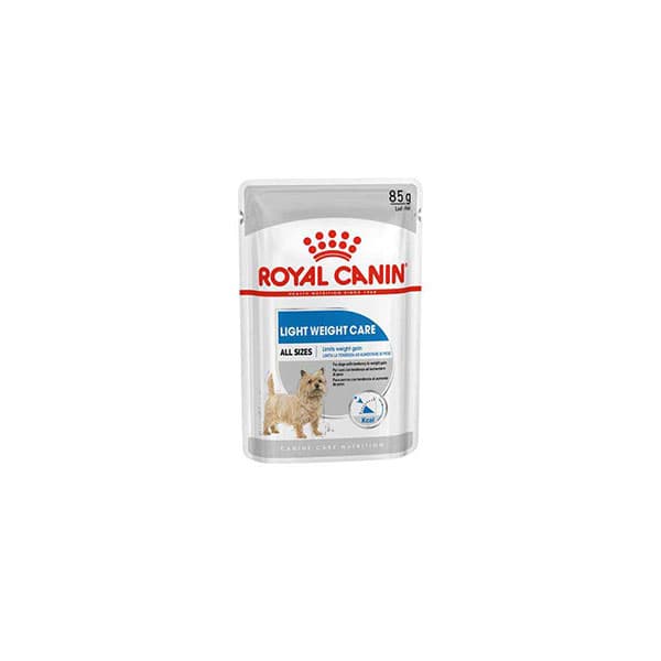 پوچ لایت ویت سگ رویال کنین – pouch light weight care dog 85g — تصویر ۲