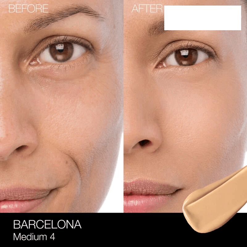 کرم پودر نارس، مدل نچرال رادیانت شماره MEDIUM 4 رنگ BARCELONA — تصویر ۲