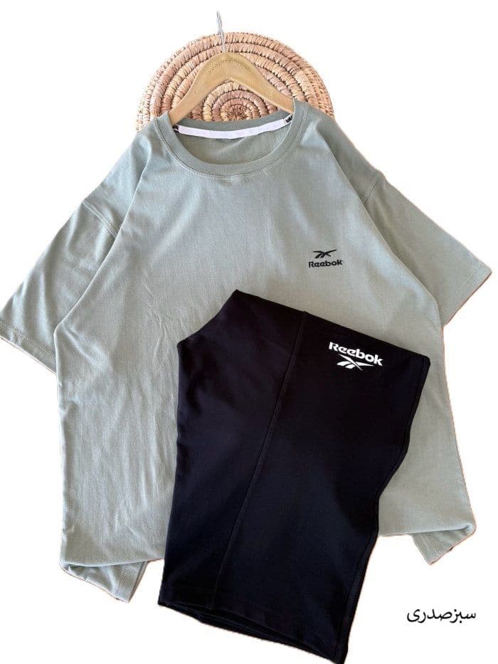 تیشرت و شلوارک پنبه راحتی پسرانه REEBOK — تصویر ۲