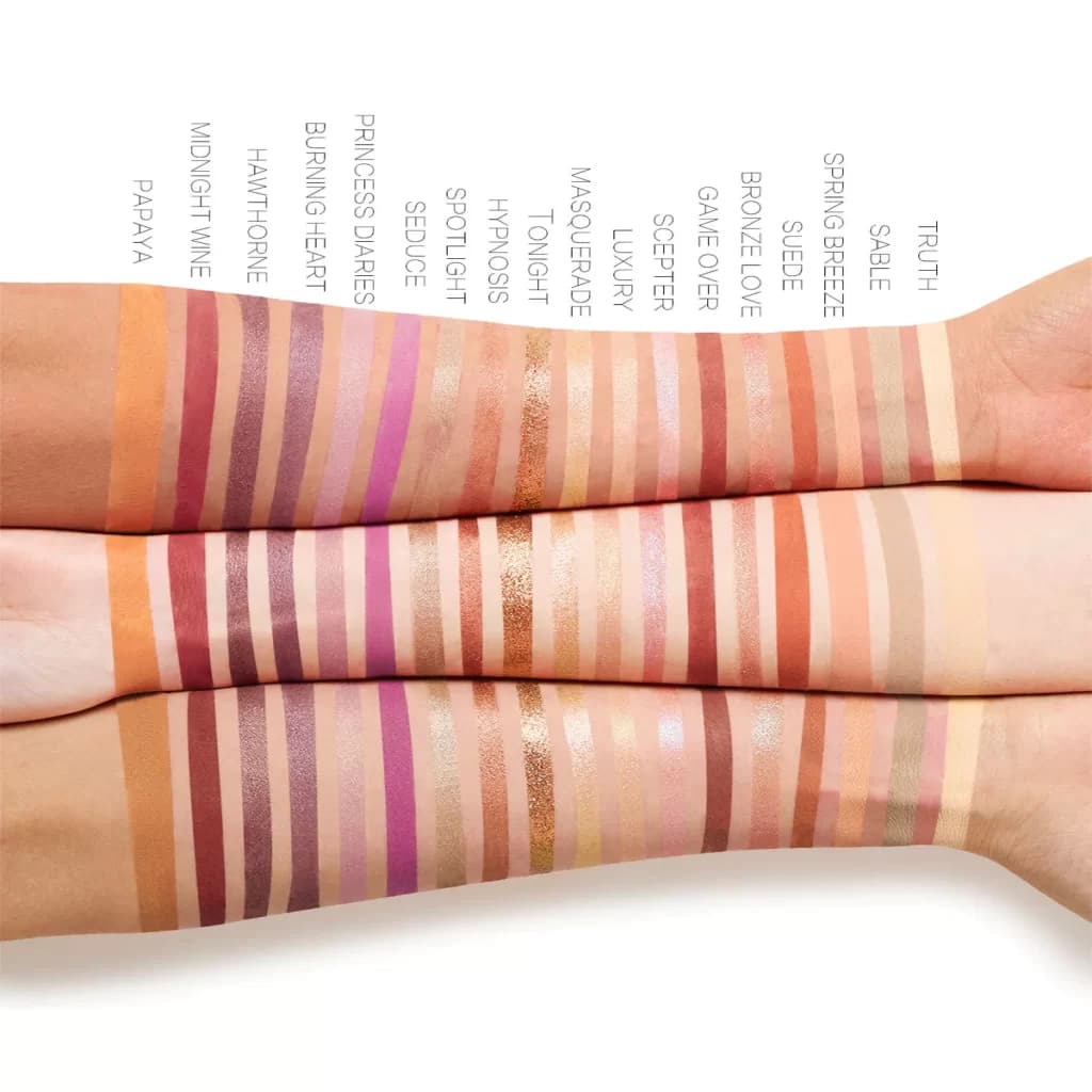 پالت سایه 18 رنگ شیگلم_مدل Glitz wiz palette-ecstasy — تصویر ۲