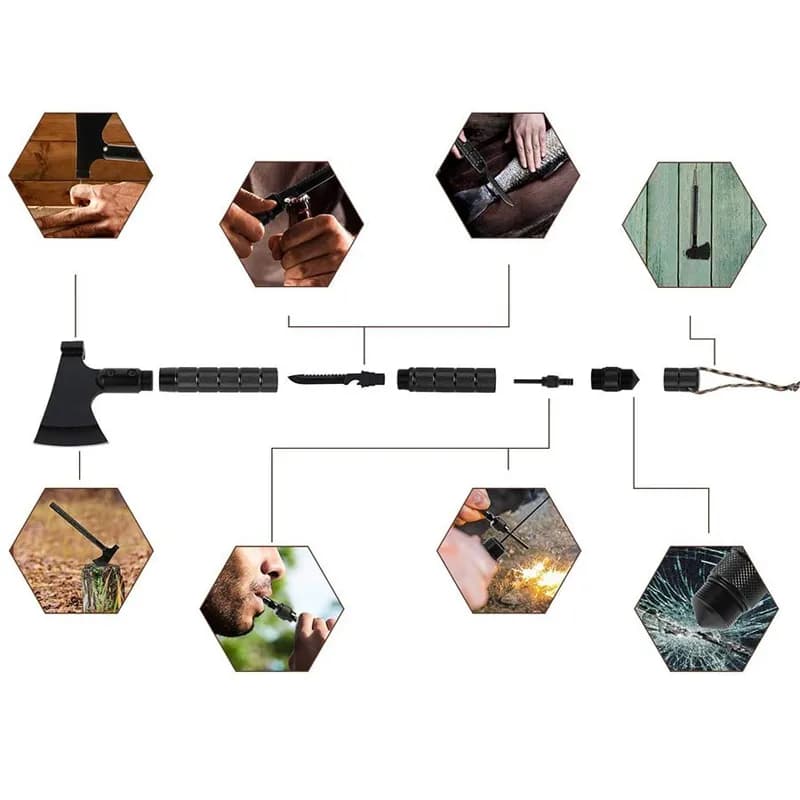 تبر چندکاره گرین لاین مدل Multi-Tool Axe — تصویر ۳