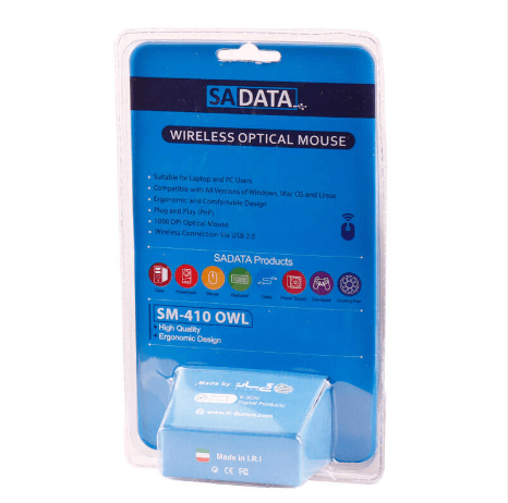 موس بی سیم SADATA مدل SM – 410 – OWL — تصویر ۲