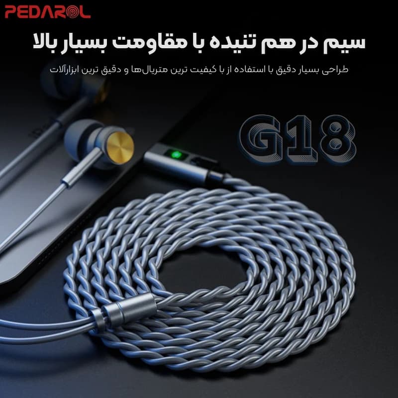 هندزفری گیمینگ پلکستون مدل Plextone G18 Type-C 4Modes — تصویر ۴