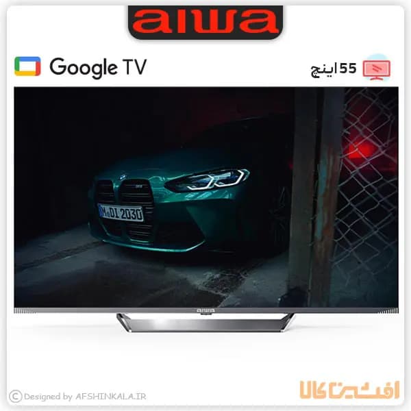 تلویزیون 55 اینچ GOOGLE TV آیوا مدل ZQ C3H