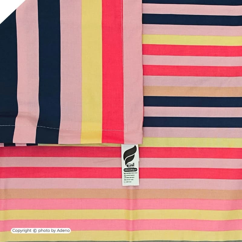 کاور لحاف فیلور آدنو مدل Colored stripes کد FI51 — تصویر ۳