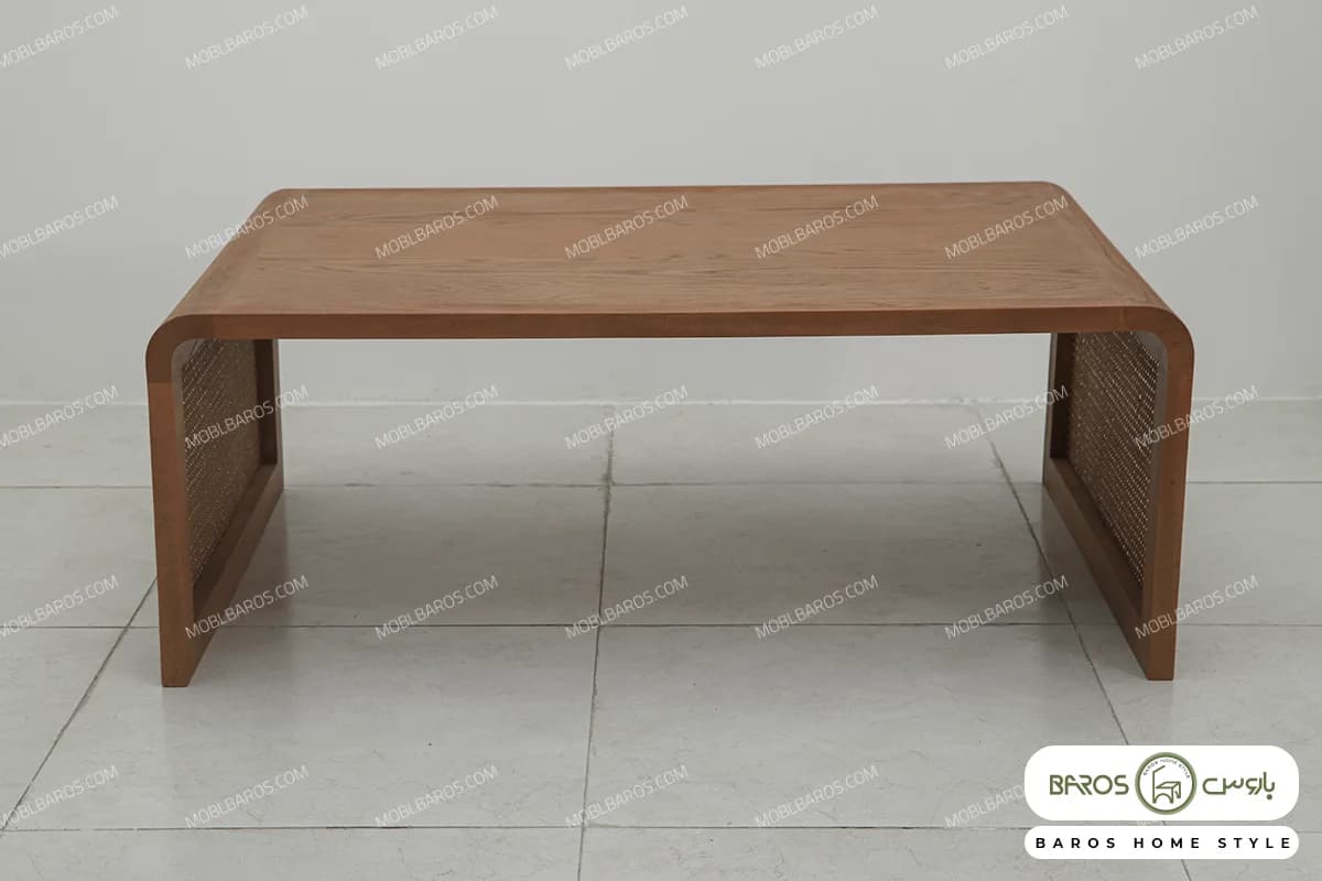 میز جلومبلی حصیری پوکو — تصویر ۵