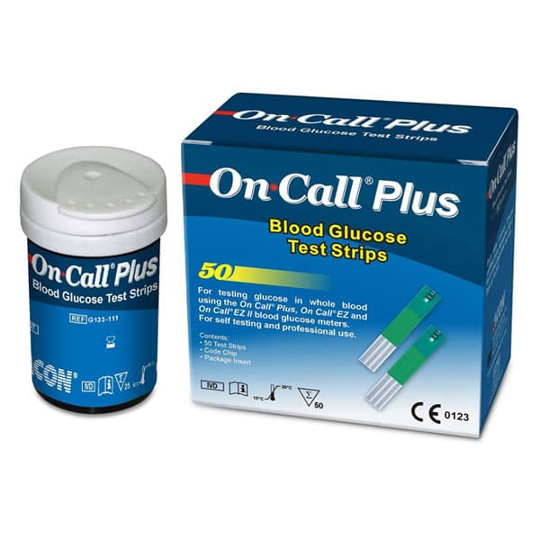 نوارتست قند خون ON CALL PLUS
