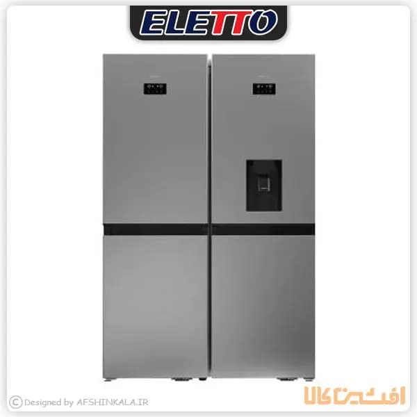 یخچال فریزر التتو مدل RF-6040-ICE (یخساز و آبسردکن اتوماتیک) — تصویر ۲