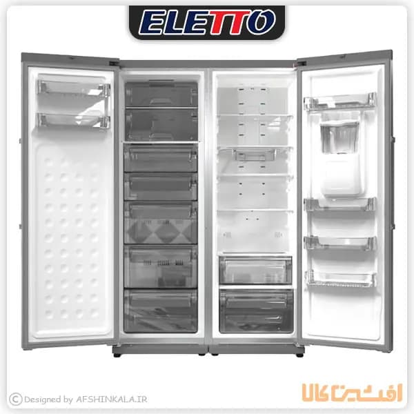 یخچال فریزر التتو مدل RF-6020-ICE (یخساز اتوماتیک) — تصویر ۴