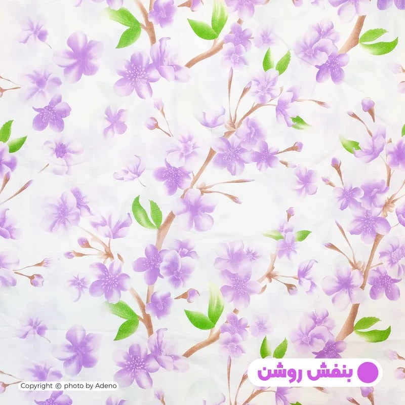 سرویس ملحفه آدنو مدل گلوریا کد CH113 یک نفره 2تکه — تصویر ۳