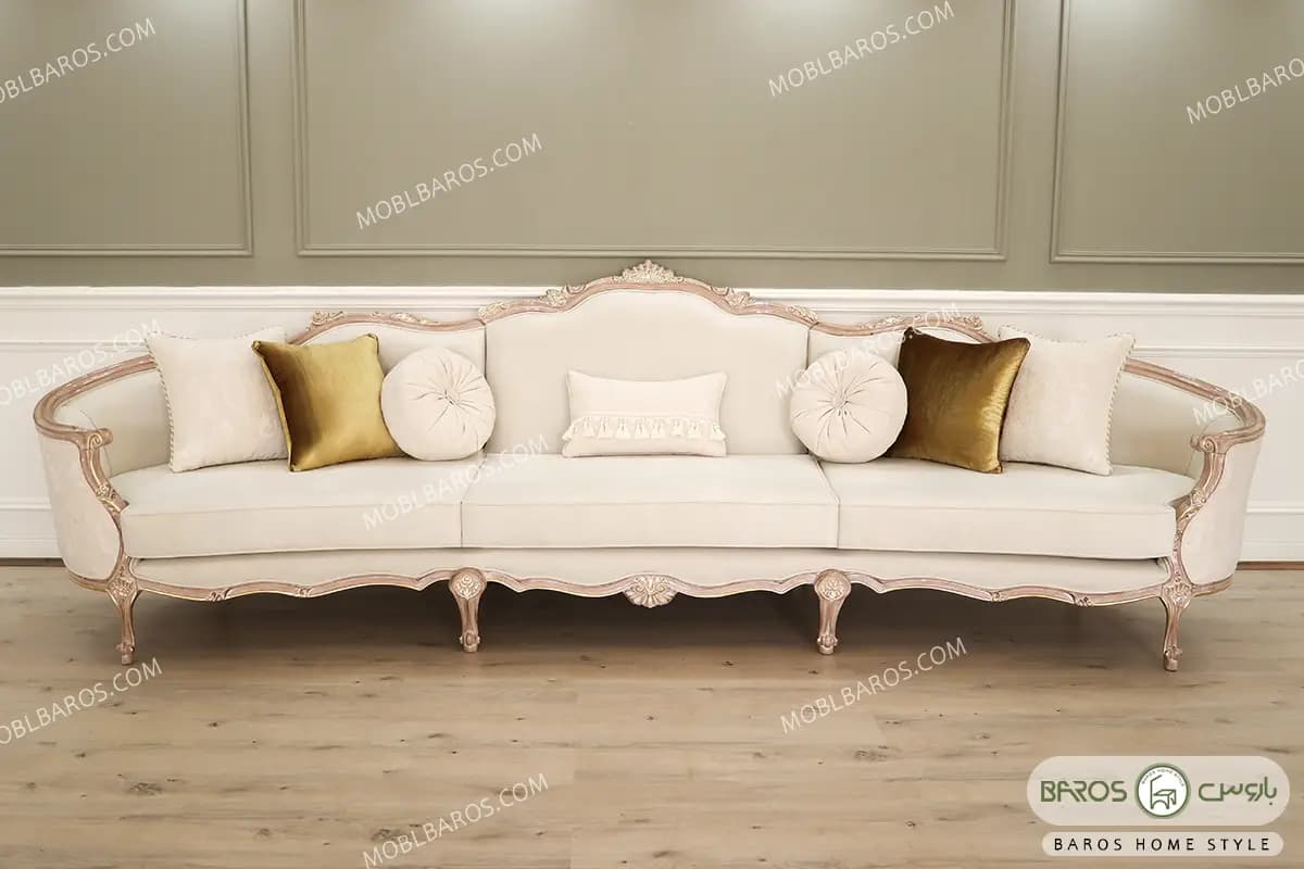 مبل کلاسیک لوکس و منبتی جدید نوادا کد ۳ — تصویر ۴